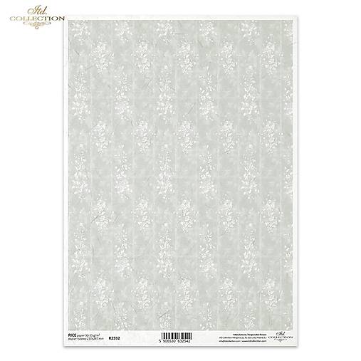 Papier - Ryžový papier R 2592 - 17435916_