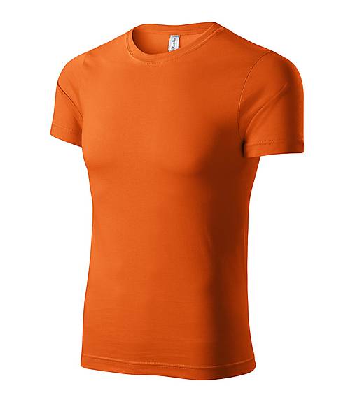 Polotovary - Unisex tričko PAINT oranžová 11 - 17438777_