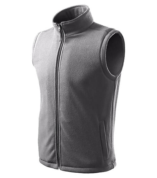 Polotovary - Unisex fleecová vesta NEXT oceľovo sivá 36 - 17439210_