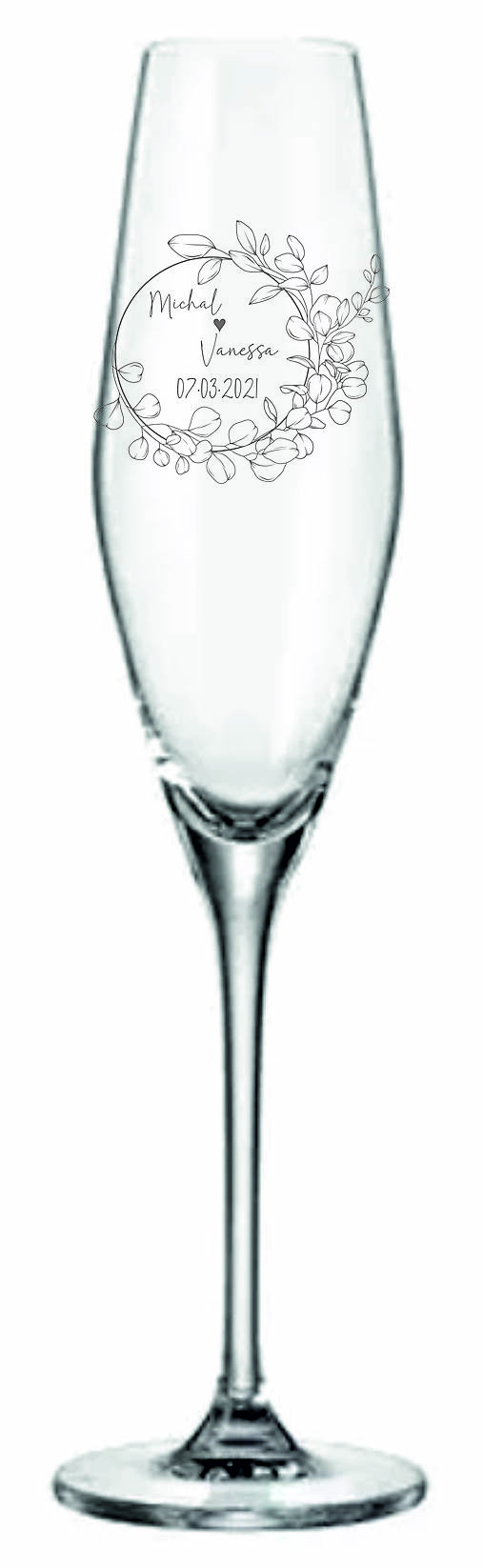 Nádoby - Gravírovane poháre vzor 25 cena za pár  - 17439027_