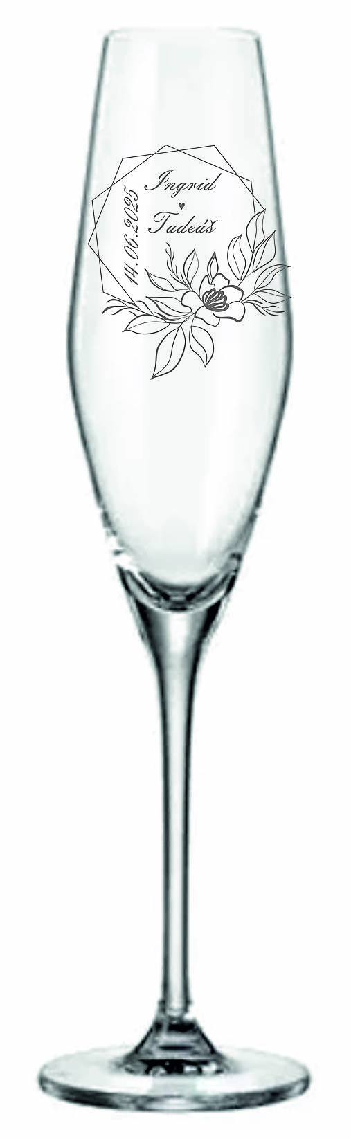 Nádoby - Gravírovane poháre vzor 27 cena za pár  - 17439038_