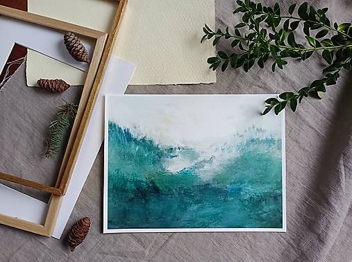 Grafika - Po daždi (art print) - 17441310_