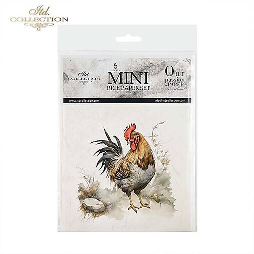 Papier - Sada ryžových papierov RSM 112 - 17442566_