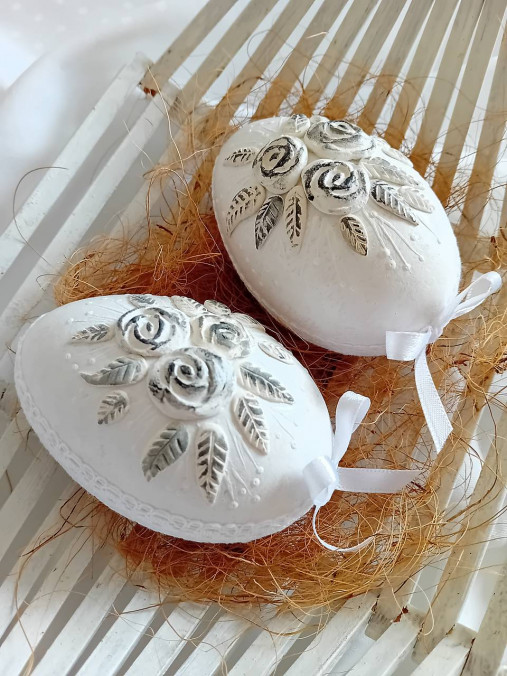 Dekorácie - Husacie kraslice  - 17443620_