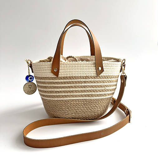 Kabelky - Crossbody kabelka natur - 17443903_