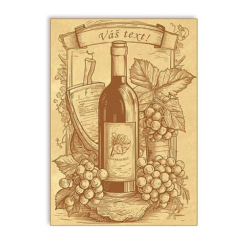 Obrazy - Obraz - VÍNO 09 - 17443164_