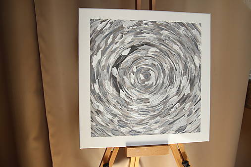 Obrazy - Štruktúrovaný obraz 40x40 - Círculo Interior - 17446543_