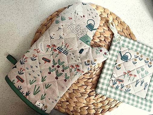 Úžitkový textil - Chňapky... farmárske - 17449048_