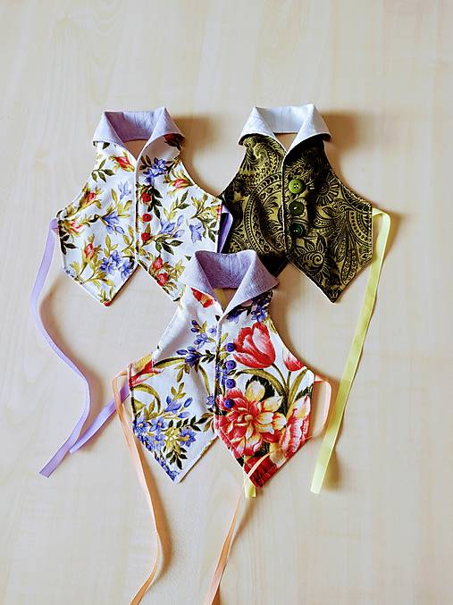 Úžitkový textil - Vestička na fľašu - 17448714_