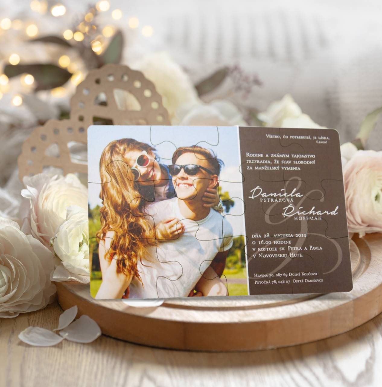 Svadobné oznámenie 17324
