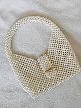 Kabelky - Korálková kabelka z perál COCO - 17450279_