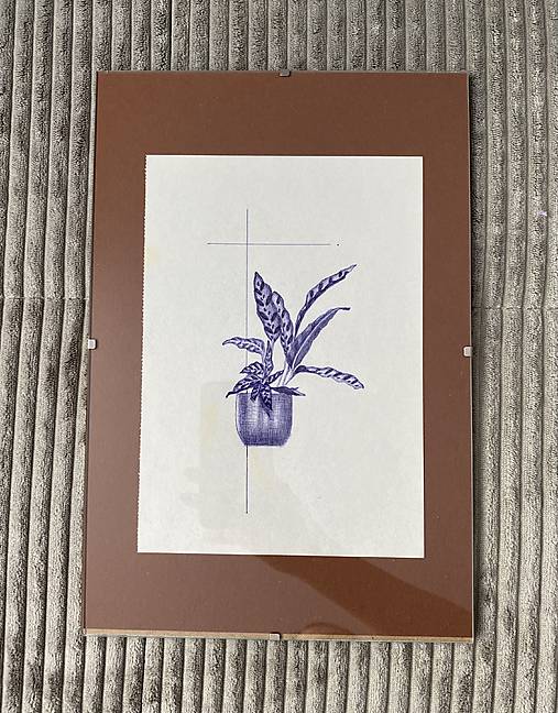 Obrazy - Perokresba č.2 - 17449409_