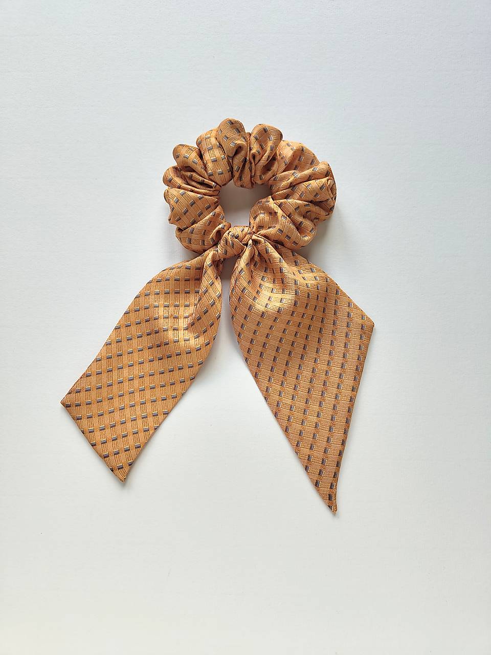 Maxi scrunchie asymetrická (Oranžová)