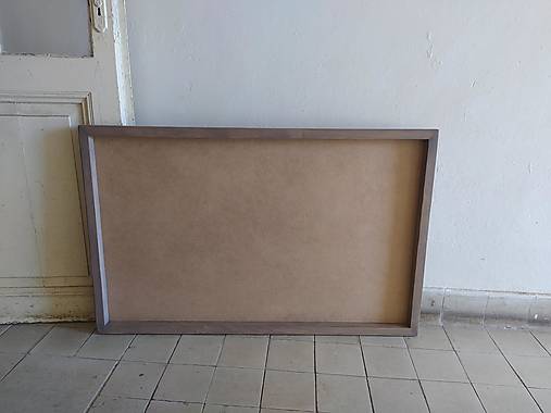 Rámiky - Drevený rám na machový obraz 90 x 60cm - 17452863_