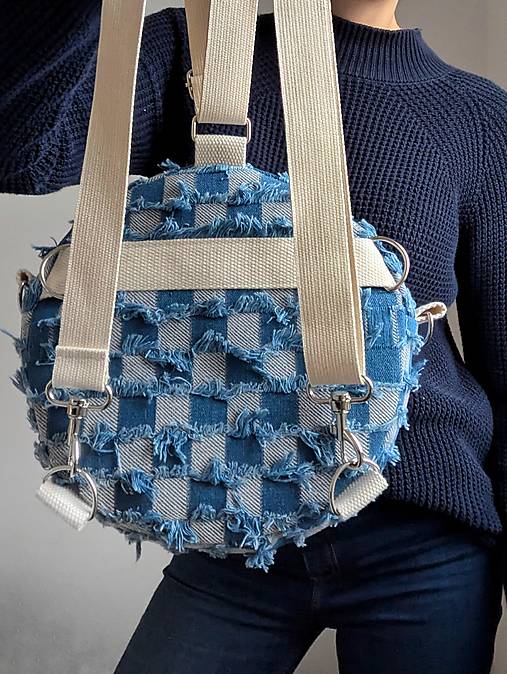 Kabelka  M U L T I  - denim