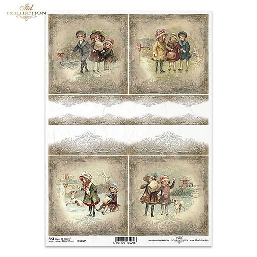 Papier - Ryžový papier R1309  - 17456456_
