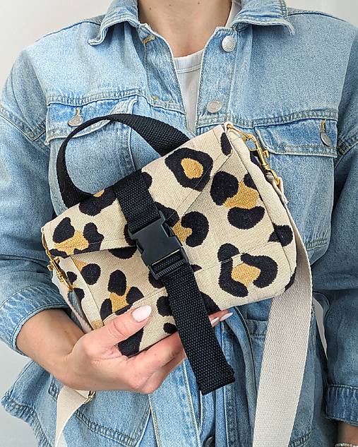 Unisex kableka  A A R O N - leopard