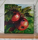 Obrazy - Obraz: Jablká v záhrade - 17457773_