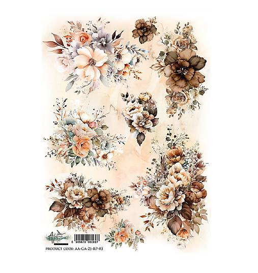 Papier - Ryžový papier AA GA ZJ 03 - 17460236_