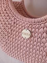 Veľké tašky - SUMMER BAG Basket ROSA POUDRE - 17458499_