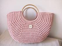 Veľké tašky - SUMMER BAG Basket ROSA POUDRE - 17458504_