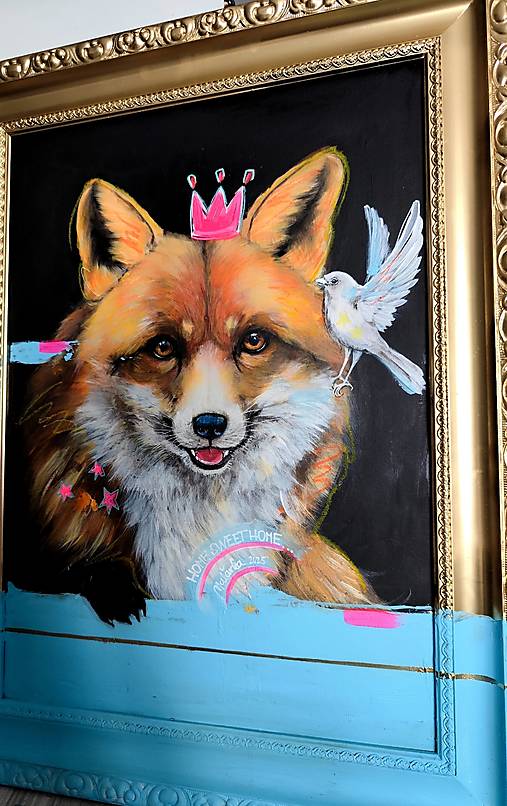 Obrazy - Obraz... Strážkyňa lesov  - 17459694_