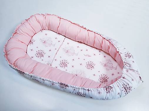Detský textil - Detské hniezdo pre dievčatko - 17461766_
