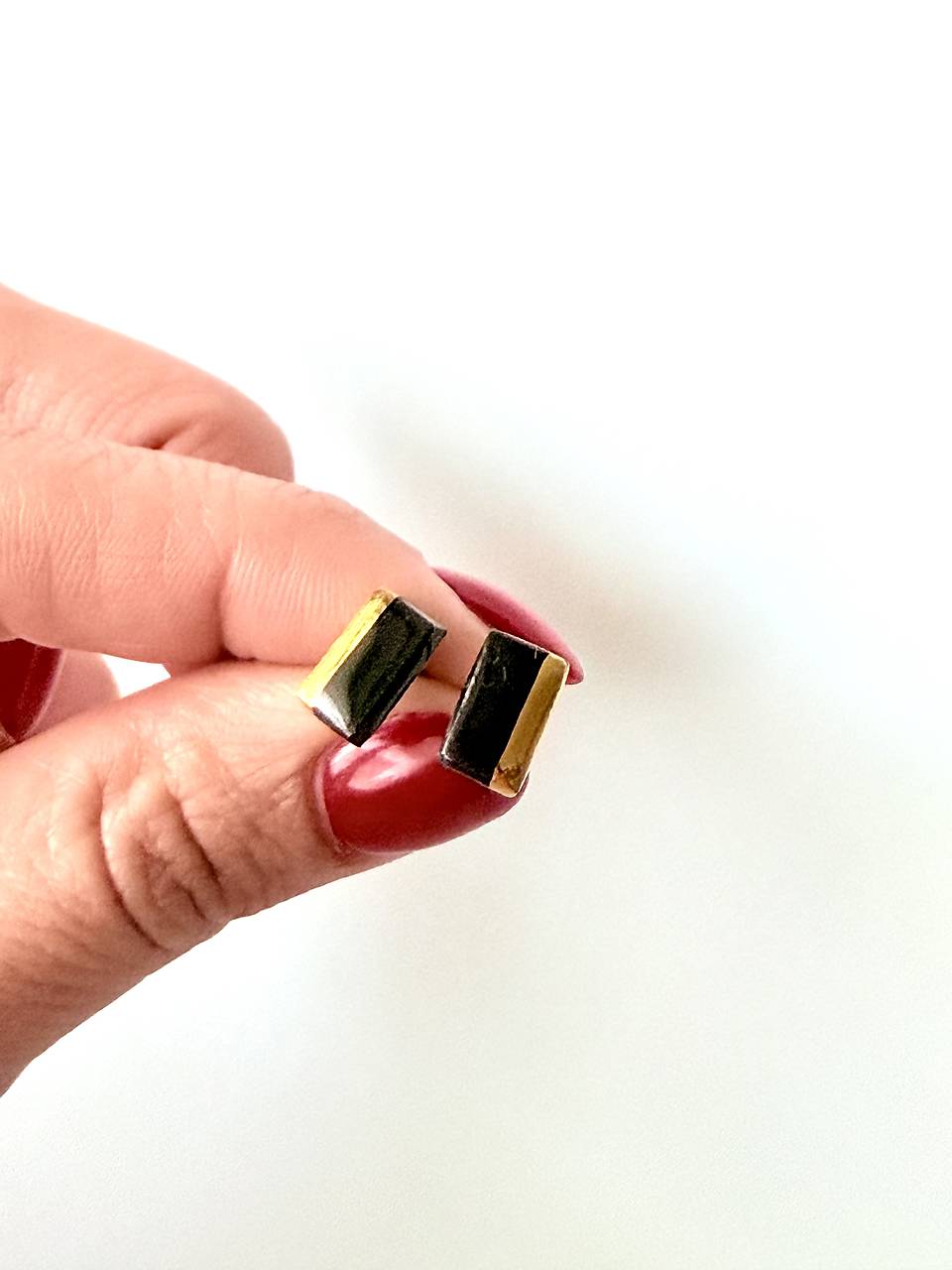 Porcelánové náušnice 