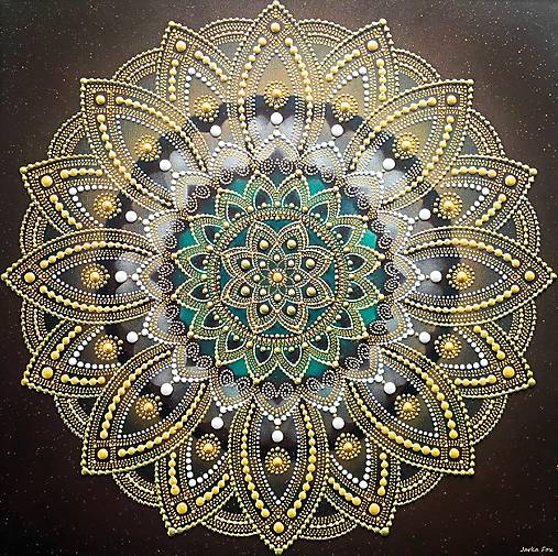 Obrazy - OSOBNÁ MANDALA podľa dátumu narodenia a mena❤️originálny dar k narodeninám,energetický obraz,TALIZMAN - 17464217_