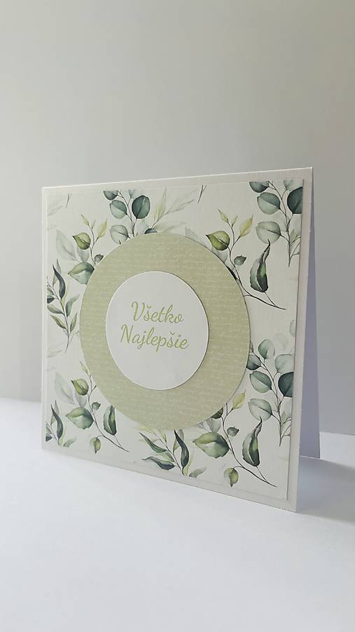 Papiernictvo - Pohľadnica “Všetko najlepšie” - 17463579_