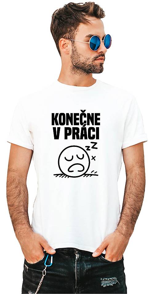Pánske oblečenie - Konečne v práci - pánske - 17464299_