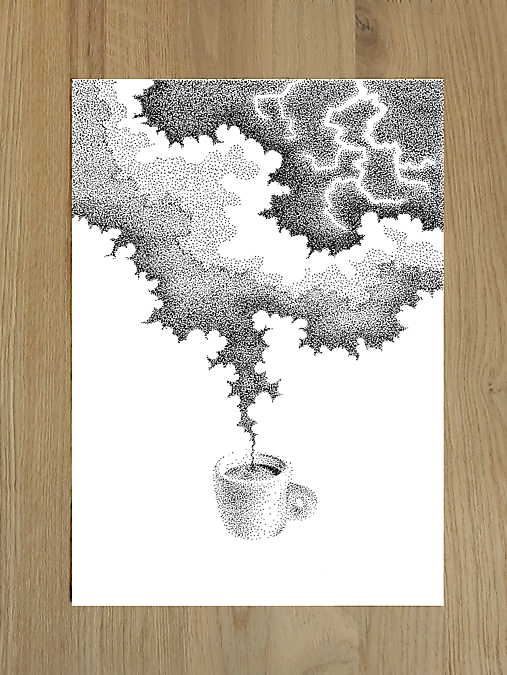 Grafika - Silná káva - 17463078_