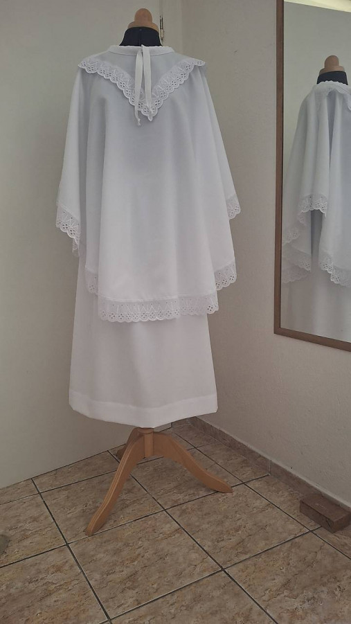 Šaty - Miništrantský odev - 17465930_