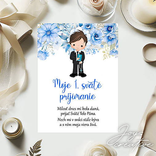 Univerzálna samolepiaca etiketa na 1.sv. prijímanie