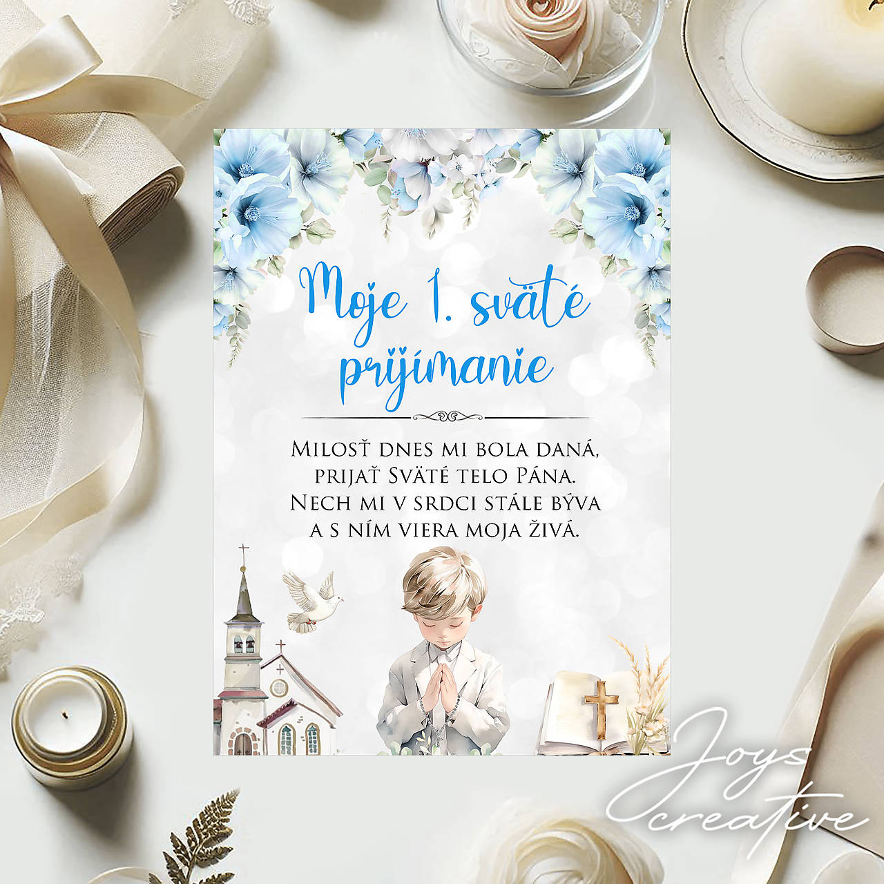 Univerzálna samolepiaca etiketa na 1.sv. prijímanie