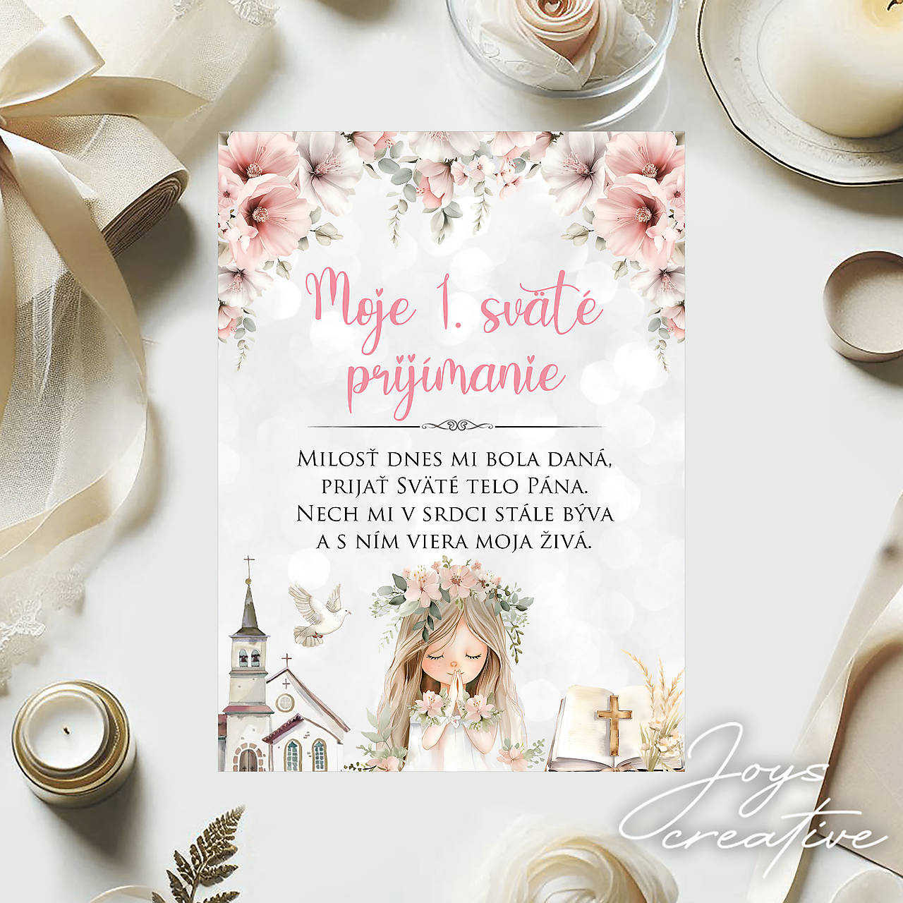 Univerzálna samolepiaca etiketa na 1.sv. prijímanie