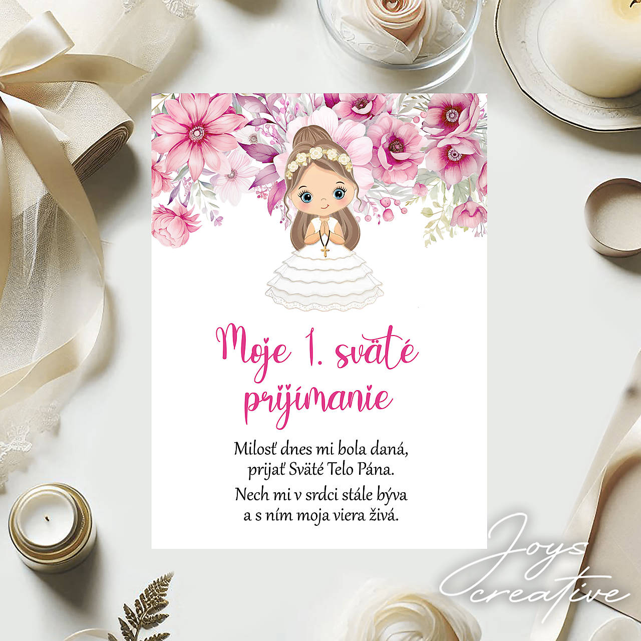 Univerzálna samolepiaca etiketa na 1.sv. prijímanie