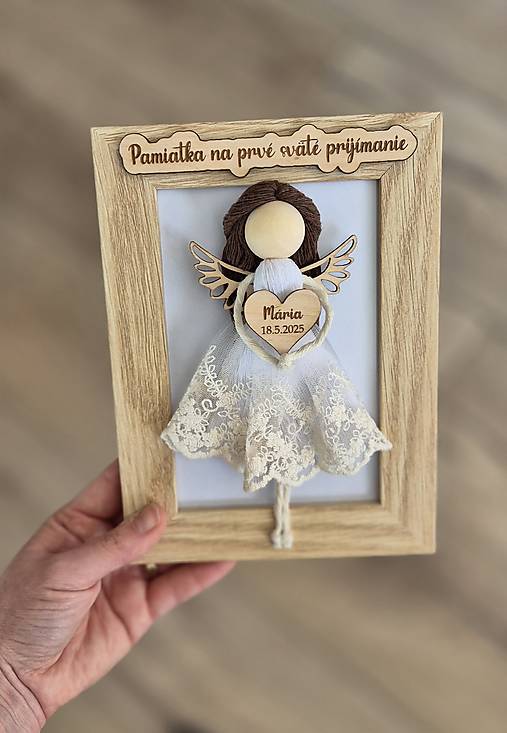Dekorácie - Pamiatka na 1.sv.prijímanie  - 17465554_