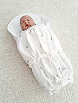 Detský textil - Mušelínová sada pre bábätko vtáčiky - 17468127_