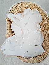 Detský textil - Mušelínová sada pre bábätko vtáčiky - 17468131_
