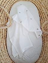 Detský textil - Mušelínová sada pre bábätko vtáčiky - 17468132_