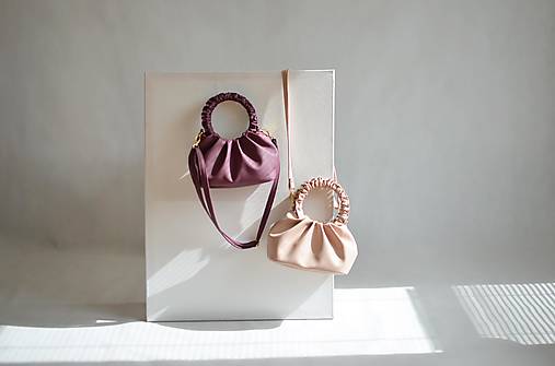 Kabelky - Kabelka Béatrice (amethyst) - 17468136_