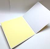 Papiernictvo - Pohľadnica s Anjelikom ...  aj ku krstu (žltý) - 17469661_