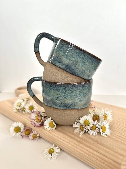 Nádoby - Keramický hrnček - 17470378_