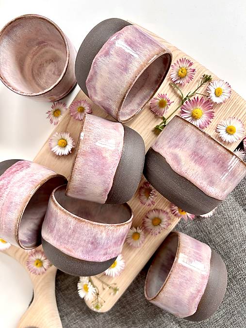 Nádoby - Keramický hrnček (cca 220-230ml) - 17470574_