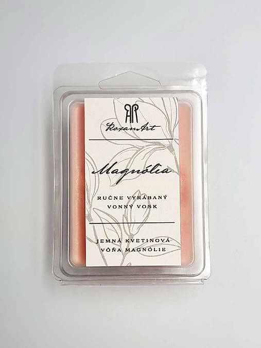 Sviečky - Magnólia - vonný sójový vosk do aromalampy, 70 g - 17470767_