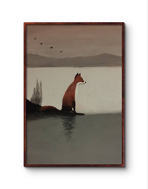 Obrazy - Líška - 17470704_