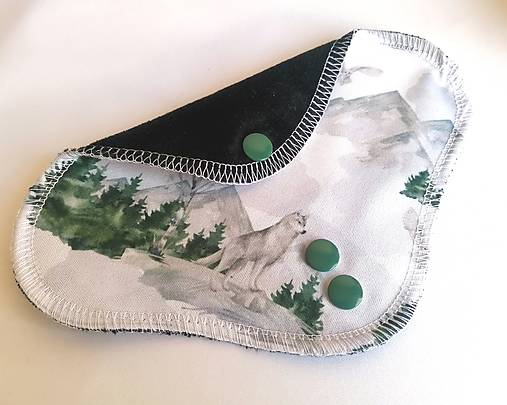 Úžitkový textil - EKO Lady MIDI intimka - V strieborných horách - 17471326_
