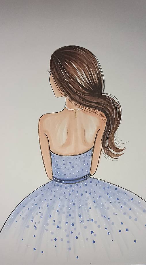 Kresby - Módna ilustrácia  - 17473407_