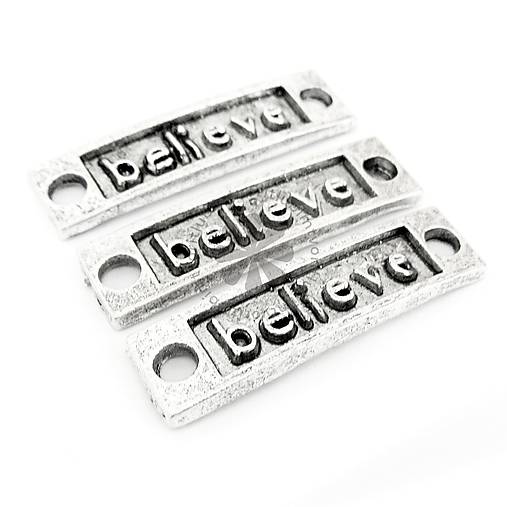 Komponenty - (3410) Spojovník Believe, 35x8 mm - 1 ks - 17472613_